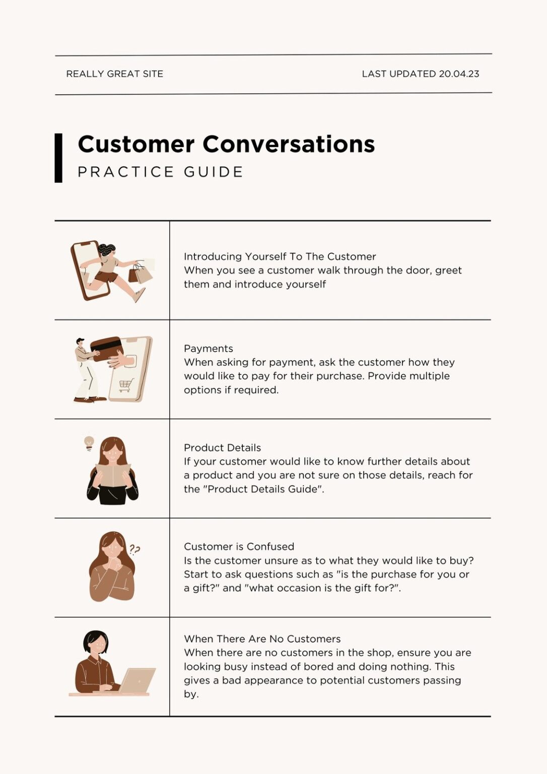 Canva User Guide Template