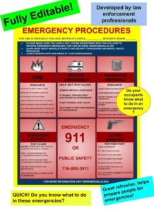emergency-procedure-guide-template