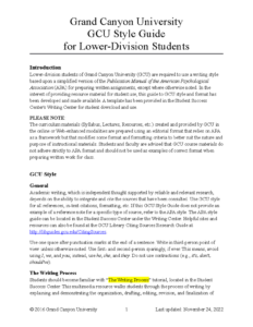 gcu-style-guide-template