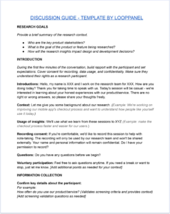 interview-discussion-guide-template