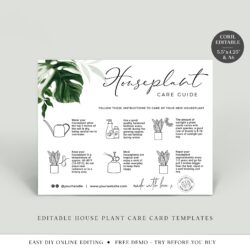 plant-care-guide-template