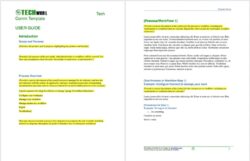 technical-user-guide-template