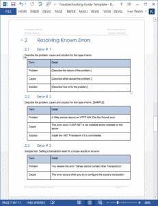 troubleshooting-manual-troubleshooting-guide-template