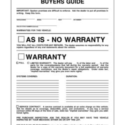 used-car-buyers-guide-template
