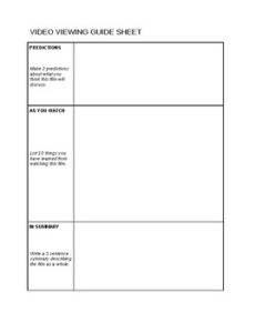 video-viewing-guide-template