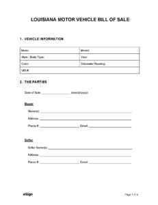 bill-of-sale-for-car-louisiana-template