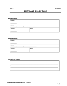 bill-of-sale-maryland-template