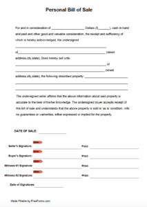 bill-of-sale-personal-property-template