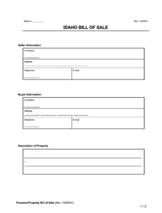bill-of-sale-template-idaho