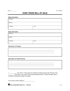 bill-of-sale-trade-template