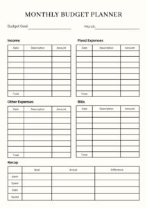 bill-tracker-and-budget-template