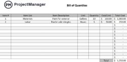 construction-bill-of-quantities-template