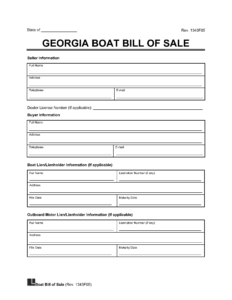 georgia-boat-bill-of-sale-template