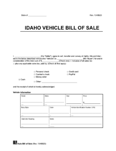idaho-vehicle-bill-of-sale-template