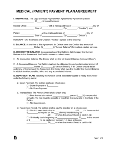 medical-bill-payment-plan-template