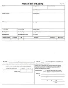 ocean-bill-of-lading-template