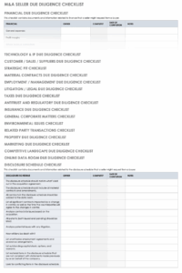 acquisition-due-diligence-checklist-template