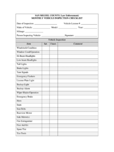 Company Vehicle Inspection Checklist Template company-vehicle-inspection-checklist-template