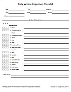 Daily Vehicle Inspection Checklist Template daily-vehicle-inspection-checklist-template
