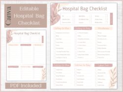 editable-hospital-bag-checklist-template