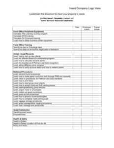 Front Office Front Desk Checklist Template front-office-front-desk-checklist-template