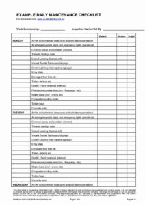 Hotel Preventive Maintenance Checklist Template hotel-preventive-maintenance-checklist-template
