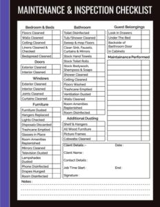 Hotel Room Maintenance Checklist Template hotel-room-maintenance-checklist-template