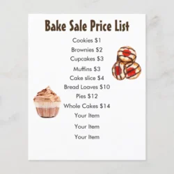 bake-sale-price-list-template