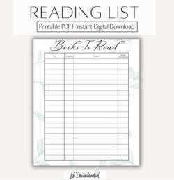 books-to-read-list-template