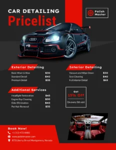 car-detailing-price-list-template