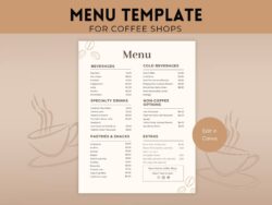 coffee-shop-price-list-template