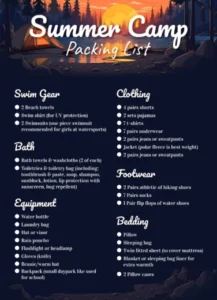 general-summer-camp-packing-list-template