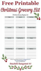Holiday Grocery Shopping List Template holiday-grocery-shopping-list-template