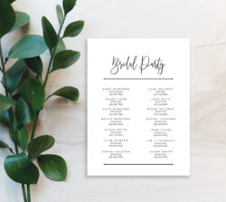 wedding-party-contact-list-template
