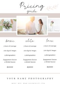 wedding-photographer-price-list-template