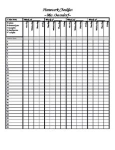 homework-checklist-template-for-teachers