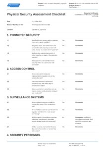 Physical Security Assessment Checklist Template physical-security-assessment-checklist-template