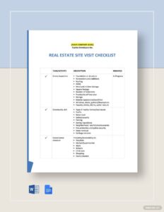 real-estate-location-checklist-template
