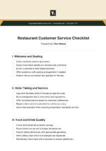 Restaurant Customer Service Checklist Template restaurant-customer-service-checklist-template