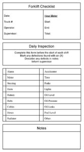 Basic Forklift Inspection Checklist Template basic-forklift-inspection-checklist-template