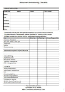 Basic Office Opening Checklist Template basic-office-opening-checklist-template