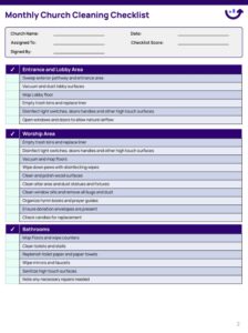 cleaning-checklist-template-for-church