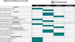 data-center-maintenance-checklist-template