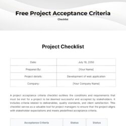 service-acceptance-criteria-checklist-template