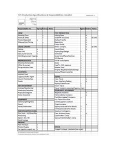video-production-equipment-checklist-template